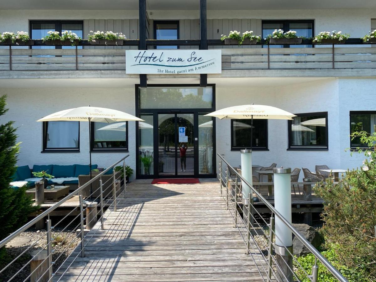 Hotel Zum See Garni Diessen am Ammersee Bagian luar foto